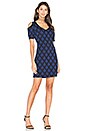 view 1 of 3 Cold Shoulder Dress in Jacquard
