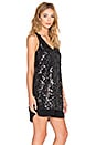view 2 of 4 Sequin Mini Dress in Black