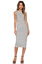 view 1 of 3 Starstruck Midi Dress in White & Black