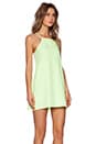 view 4 of 5 Don't Panic Dress in Ice Lemon