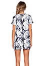 view 3 of 4 Double The Love Dress in Monochrome Floral Print