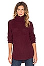 view 1 of 3 Transit Knit Pullover in Burgundy