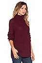 view 2 of 3 Transit Knit Pullover in Burgundy