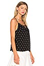 view 2 of 4 Midnight Memories Cami in Black Daisy Print