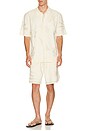 view 4 of 5 Breaking Bread Knit Short in Antique White