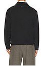 view 2 of 5 Twill Wool Coach Jacket in Black