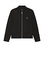 view 5 of 5 Twill Wool Coach Jacket in Black