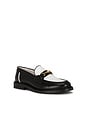 view 2 of 5 MOCASÍN POLIDO in White & Black