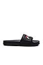 view 1 of 5 Drifter Slides in Black & Red & White