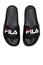 view 2 of 5 Drifter Slides in Black & Red & White