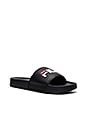 view 3 of 5 Drifter Slides in Black & Red & White
