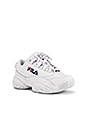 view 2 of 7 ZAPATILLA DEPORTIVA PROVENANCE in White, Fila Navy & Fila Red