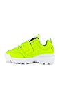view 4 of 6 Disruptor II Applique Sneaker in Safety Yellow, Safety Yellow & White