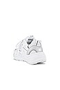 view 3 of 6 X REVOLVE Trigate Glitter Sneaker in White/Metallic Silver/Black