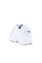 view 3 of 6 Disruptor II Sneaker in White, Amparo Blue & Magenta