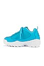 view 5 of 6 BASKETS VIVES DISRUPTOR 3 in Bachelor Button, Limelight & White