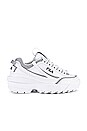 view 1 of 6 Disruptor II EXP Sneaker in White & Highrise & White