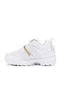 view 5 of 6 SNEAKERS DISRUPTOR II METAL CHAIN in White, White & Metallic Gold