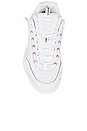 view 4 of 6 Disruptor II Pierced Sneaker in White & Rose Gold