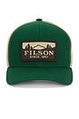 view 1 of 2 Scenic Logger Mesh Cap in Pine & Brown