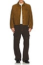 view 3 of 4 Short Lined Cruiser Jacket in Dark Tan