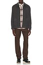 view 5 of 5 Dry Tin 5 Pocket Pant in Seal Brown