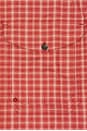 view 5 of 5 CAMISA DEPORTIVA TWIN LAKES in Brick & Cream Plaid