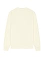 view 2 of 4 Waffle Knit Thermal Henley in Sand