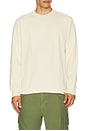 view 3 of 4 Waffle Knit Thermal Henley in Sand