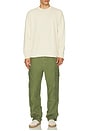 view 4 of 4 Waffle Knit Thermal Henley in Sand
