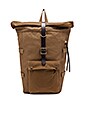 view 1 of 4 Roll-Top Backpack in Tan