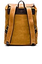 view 2 of 4 Rugged Suede Backpack in Saddle