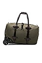 view 1 of 5 Small Rolling Duffle in Otter Green