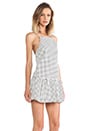 view 2 of 5 Strange Fire Dress in White/Black in White & Black