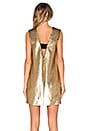 view 3 of 5 VESTIDO THE RUNNER in Gold Sequin