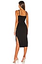 view 3 of 3 VESTIDO MIDI BRIGGITTE in Black