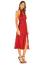 view 2 of 3 Gabriella Dress in Red