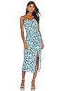 view 1 of 3 Petal Dress in Blue Floral