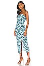 view 2 of 3 Petal Dress in Blue Floral