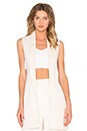 view 2 of 5 The Logic Vest in Cream
