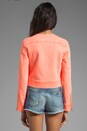 view 3 of 5 Speak to Me Jacket in Sherbert
