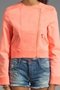 view 4 of 5 Speak to Me Jacket in Sherbert