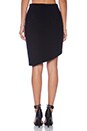 view 3 of 3 Love Drunk Asymmetrical Skirt in Black