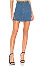view 1 of 4 JUPE EN JEAN SLIDE in Blue