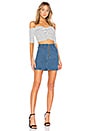 view 4 of 4 JUPE EN JEAN SLIDE in Blue