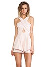 view 1 of 5 Like Smoke Playsuit in Blush