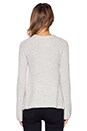 view 3 of 3 Bell Sleeve Sweater in Heather Grey
