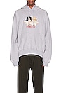view 3 of 3 Oversized Angel Hoodie in Grey