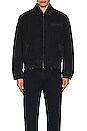 view 3 of 3 Slant Logo Blouson Jacket in Black