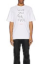view 3 of 3 T-SHIRT in White
